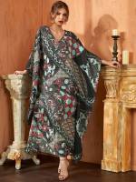 Floral Multicolor  Arabian Wear 615