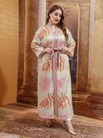 Long Sleeve Multicolor Regular Fit Arabian Wear 9041