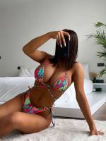 Smocked All Over Print Sexy Women Bikini Sets 3033