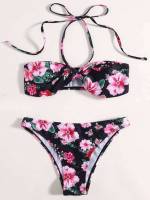  Boho Halter Women Bikini Sets 807