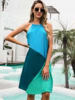 Knot  Sleeveless Women Dresses 189