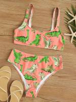  Cartoon Boho Women Swimwear 4008