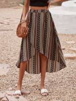 Wrap Tribal Boho Women Skirts 107