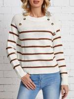  Round Neck Long Sleeve Multicolor Women Clothing 3820