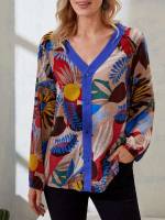  Regular Fit Tropical Women Tops, Blouses  Tee 2436