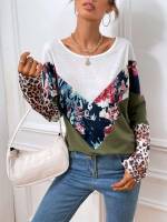 Regular Fit Scoop Neck Long Multicolor Women Tops, Blouses  Tee 9902