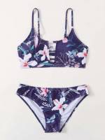 Boho Multicolor Floral Women Swimwear 5991