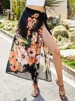 Floral Multicolor Women Clothing 300