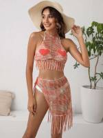  Multicolor  Women Beachwear 464