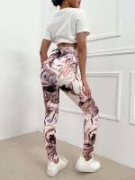 Marble  Multicolor Women Bottoms 7680