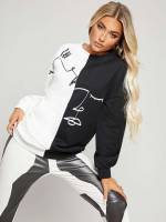  Long Figure Women Sweatshirts 784