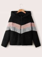 Hooded Regular Fit Multicolor Casual Women Jackets 7318