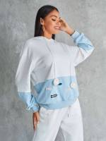  Regular Fit Long Sleeve Women Sweatshirts 1476