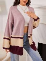  Casual Long Sleeve Colorblock Women Clothing 4933