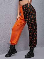 Long  Multicolor Women Sweatpants 851