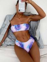  Tie Dye Casual Women Swimwear 465