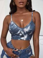 Tie Dye  Crop Women Tank Tops  Camis 22