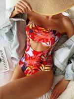 Boho Multicolor Tropical Women Swimwear 474