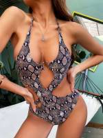 Halter Sexy Women One-Pieces 9332