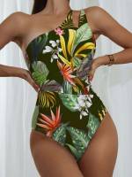  One Shoulder Boho Women Beachwear 9982