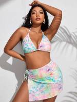  Halter Plus Size Swimwear 583