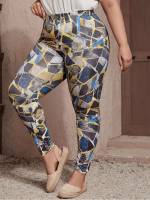  Casual Long Plus Size Leggings 2686