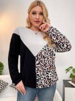   Regular Plus Size Tops 1697