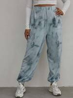  Multicolor Plus Size Sweatpants 434