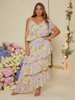  Romantic Regular Fit Plus Size Co-Ords 2875