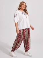  Boho Plus Size Co-Ords 523