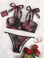 Romantic  Multicolor Women Intimates 860