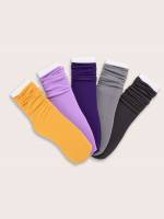   Plain Women Socks  Hosiery 3553