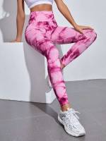  Multicolor Women Sports Leggings 7605