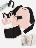   Round Neck Women Activewear 2432