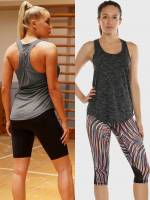 Asymmetrical Regular Multicolor Women Activewear 8298