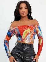  Sexy Slim Fit Multicolor Women Tops, Blouses  Tee 695