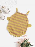 Mustard Yellow Sleeveless Straps Baby  Mom 266