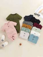  Plain  Baby Rompers 9627