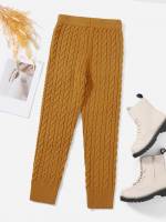 Long Regular Fit Women Sweater Pants 9406