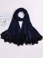  Plain Navy Blue Casual Apparel Accessories 151