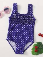 Frill Cute Navy Blue Baby  Mom 4672