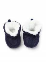   Navy Blue Baby Boots 8555