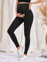 Skinny Navy Blue Baby  Mom 1291