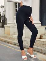  Navy Blue Skinny Maternity Bottoms 8415