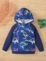 Dinosaur Regular Regular Fit Navy Blue Kids Clothing 2267