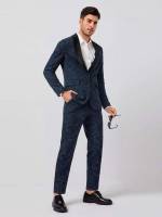 Navy Blue  Party Men Suits 2306