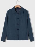  Regular Fit Navy Blue Men Outerwear 2781