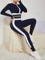  Colorblock Navy Blue Sports 3014