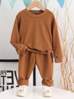 Casual  Long Sleeve Toddler Boys Clothing 1514