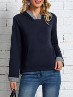  Long Sleeve Hooded Women Sweatshirts 2799